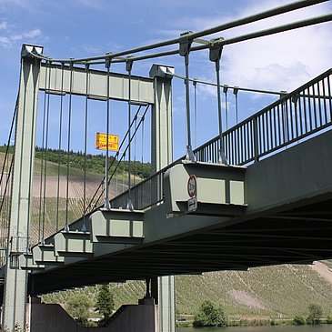 Hängebrücke bei Wehlen