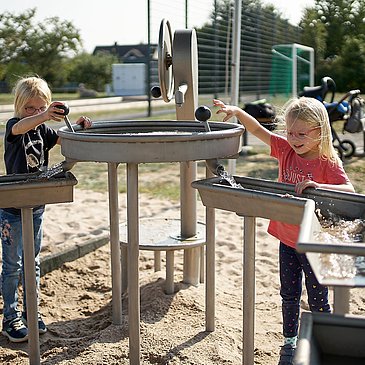 Wasserspielplatz Mehrgenerationenpark Osann-Monzel