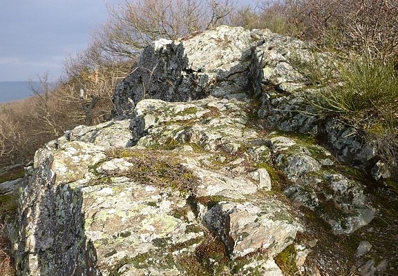 Felsformation an der Bresgenruh