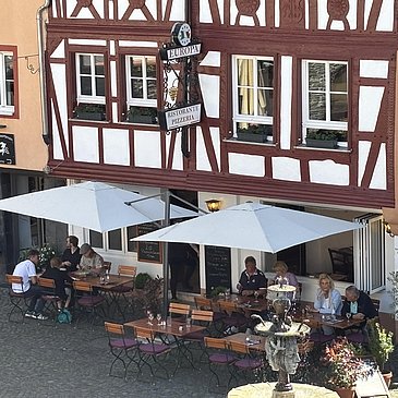 Außenbereich Pizzeria Europa