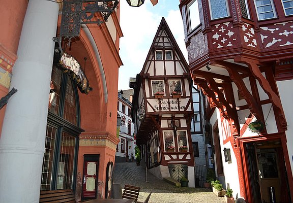 Spitzhäuschen am Marktplatz in Bernkastel