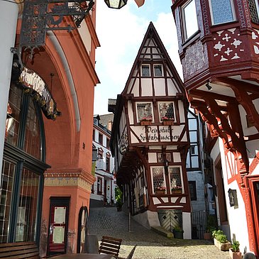 Spitzhäuschen am Marktplatz in Bernkastel