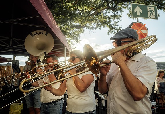 Musik auf dem Weinfest