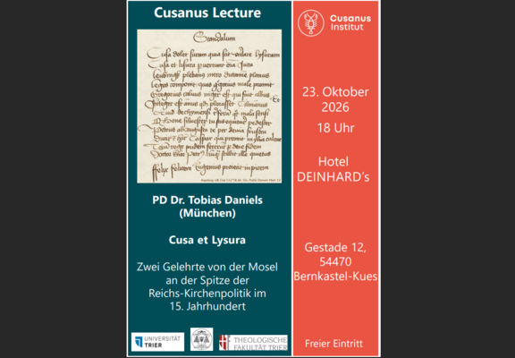 Cusanus Lecture