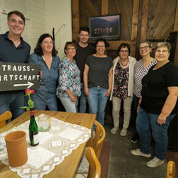 Straußwirtschaft im Weingut