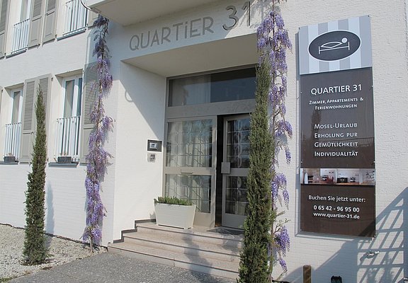 Eingang zum Quartier