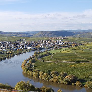 Blick auf Leiwen