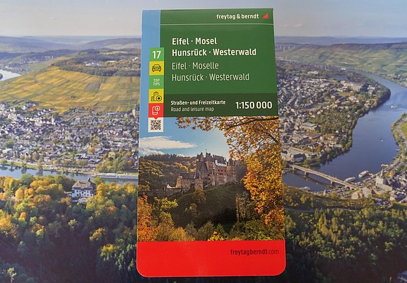 Straßen und Freizeitkarte