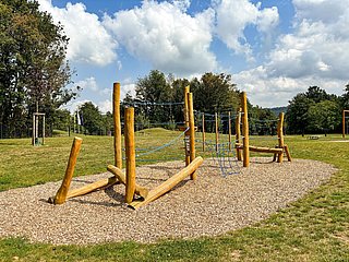 Kletterbereich im Kurpark