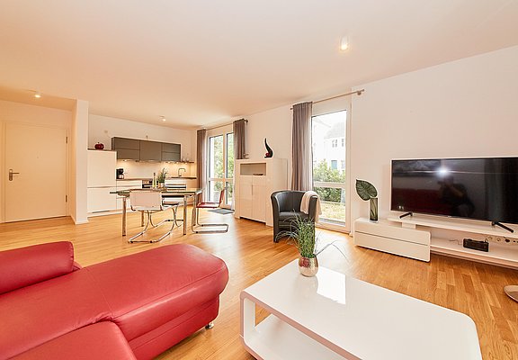 Ferienwohnung Fernweh_Wohnbereich