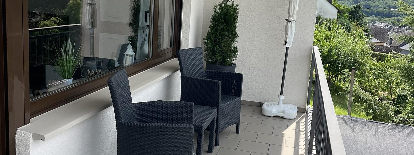Balcony with lounge