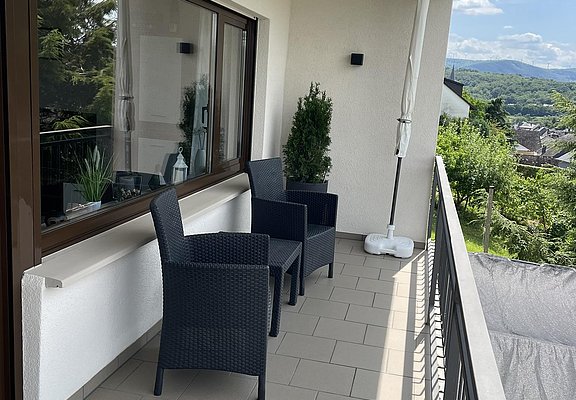 Balcony with lounge