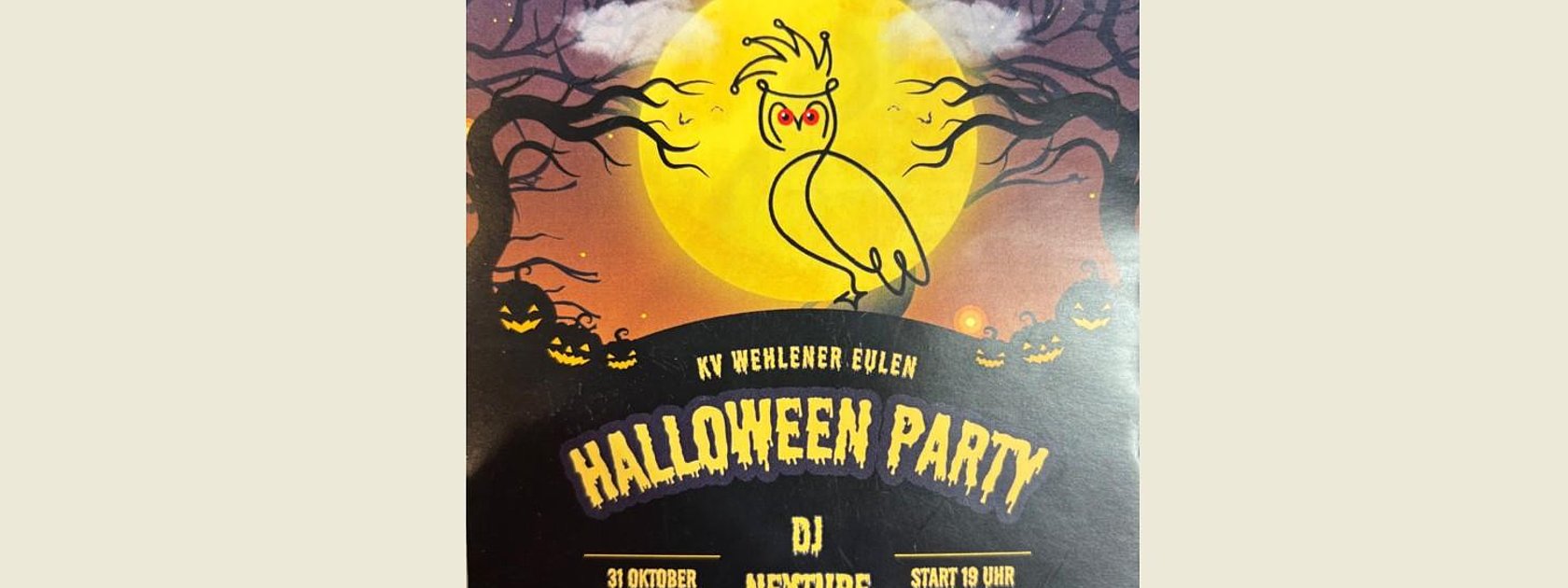 Halloweenparty des KV Wehlener Eulen