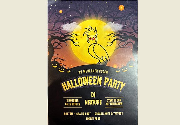 Halloweenparty des KV Wehlener Eulen