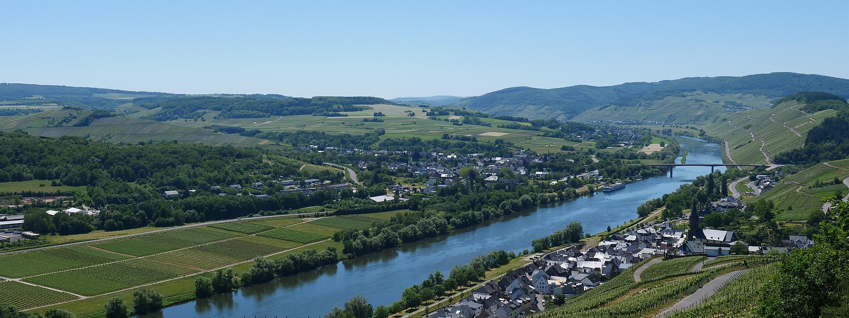 Aussciht auf Lieser