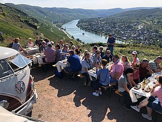 Bulli Tour durch die Moselweinberge