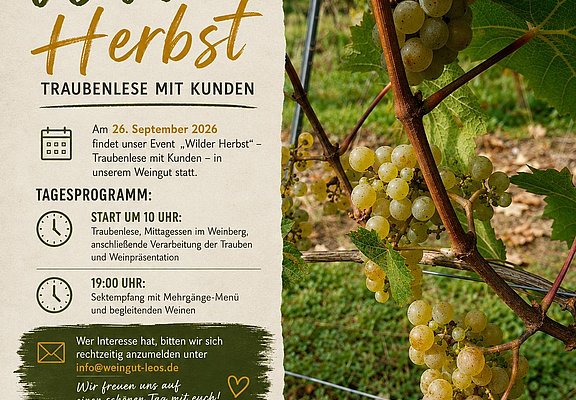 Flyer Wilder Herbst