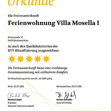 5_Sterne_Fewo_Villa Mosella_I_Bernkastel