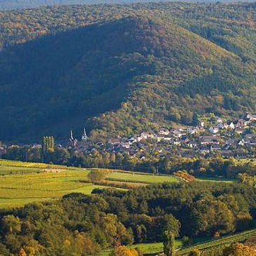 Blick auf Veldenz