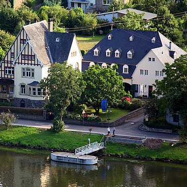 Weingut direkt an der Mosel