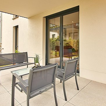 Ferienwohnung Fernweh_Terasse