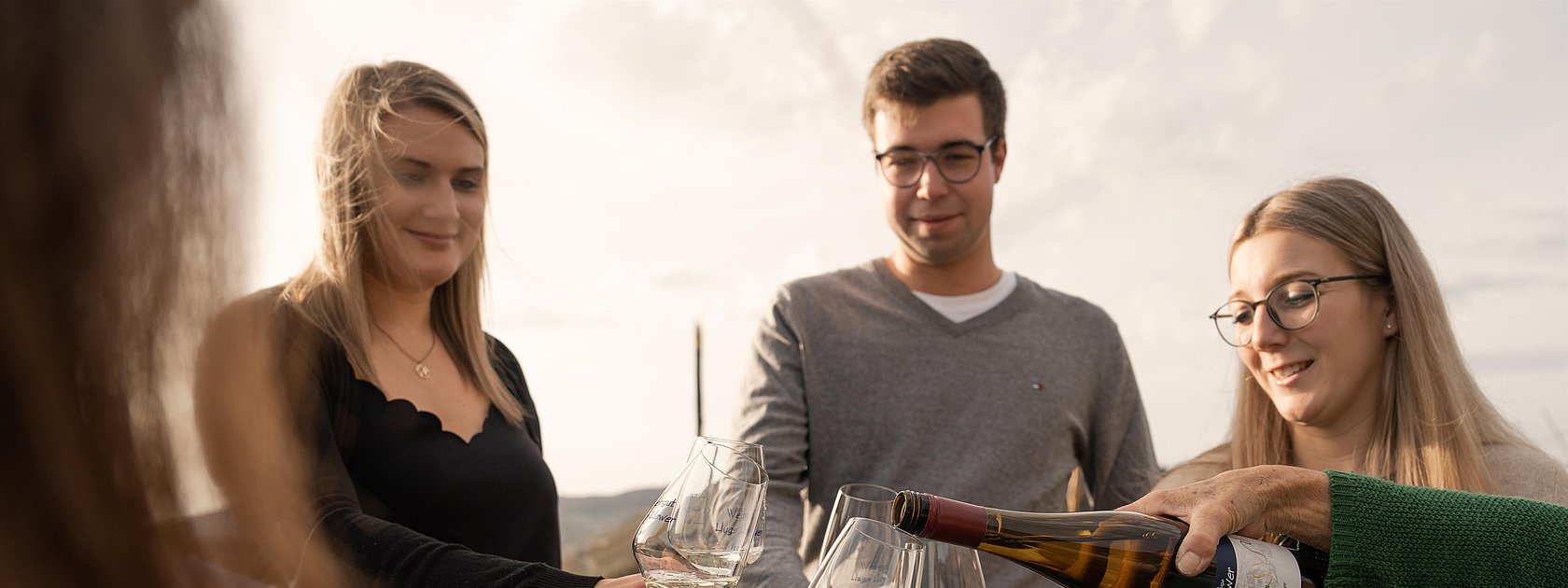 Weinprobenspaziergang mit der Winzerfamilie