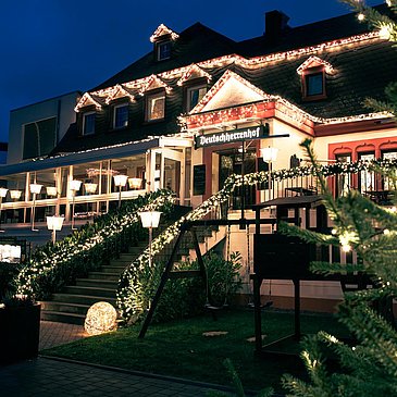 Weinachtliche Stimmung im Hotel Deutschherrenhof
