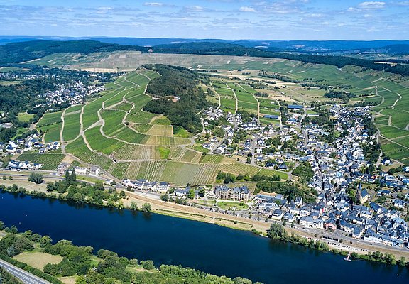 Aussicht auf Mittelmosel Umlaufberge