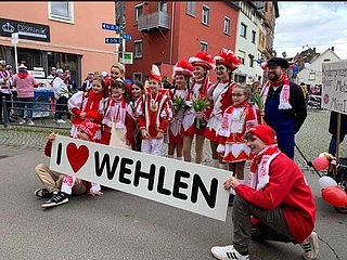 Umzug in Wehlen