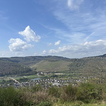 Ausblick auf Kloster Machern