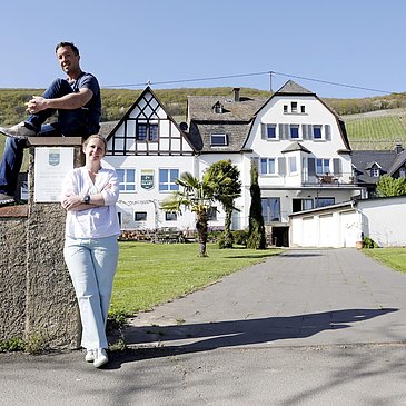 Weingut von außen