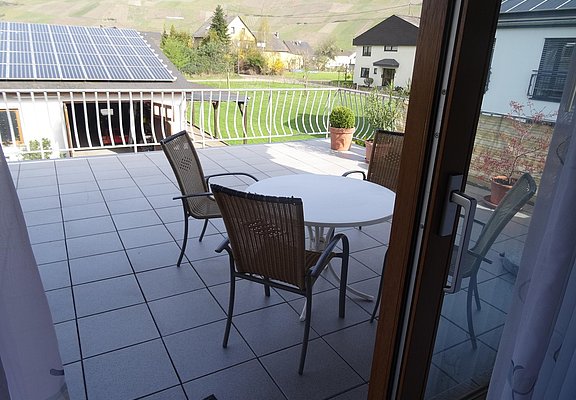 Terasse_Ferienwohnung zur Laube