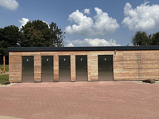 Toliette im Kurpark