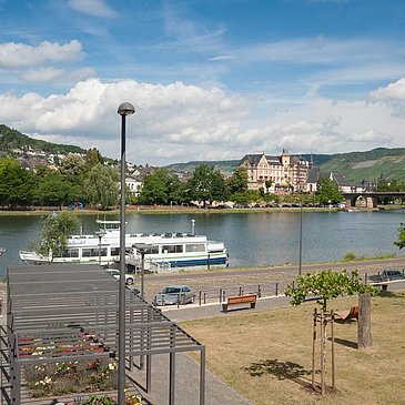 Villa Mosella Mosel-Blick von Balkon
