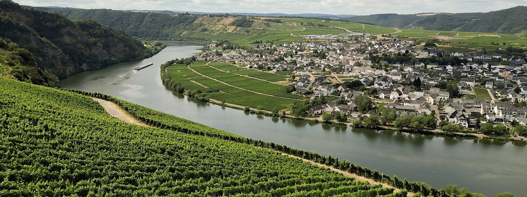 Piesport an der Mosel