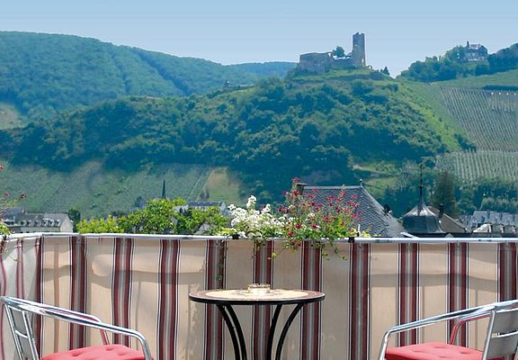 Aussicht vom Balkon