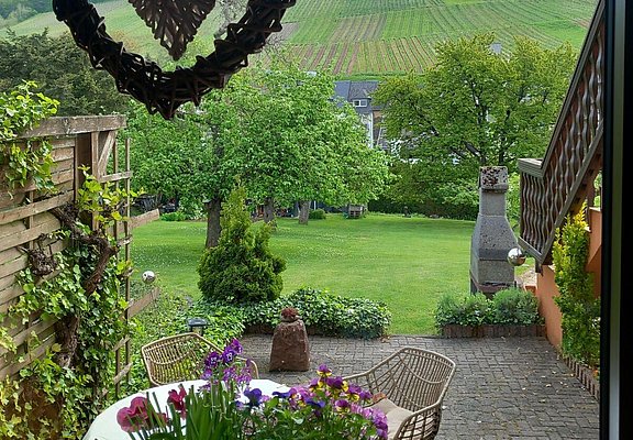 Blick vom Wohnraum