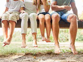 Familienspaß auf dem Spielplatz