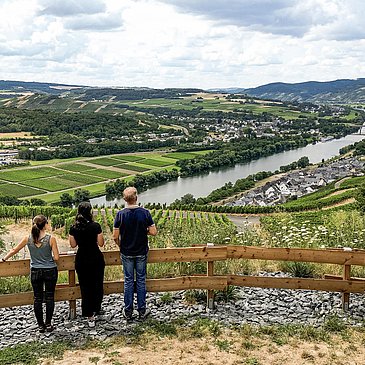 Ausblick von der schönsten Weinsicht Lieser